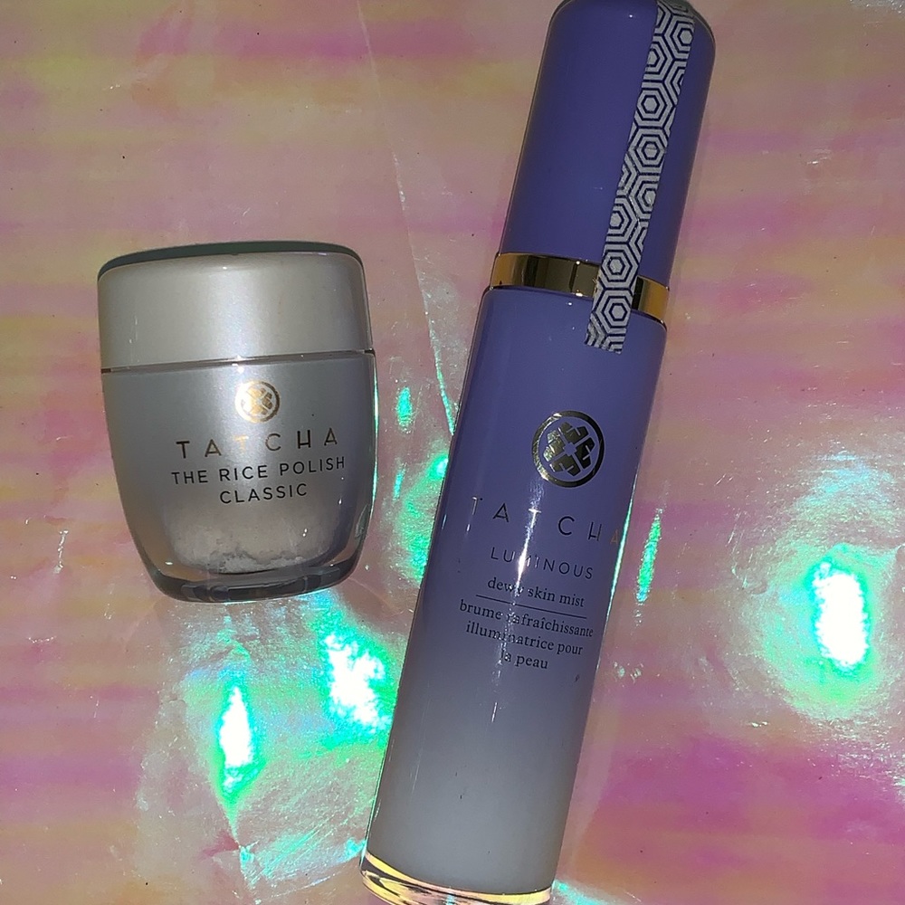Tatcha Rice Polish & Dewy Skin Mist Duo